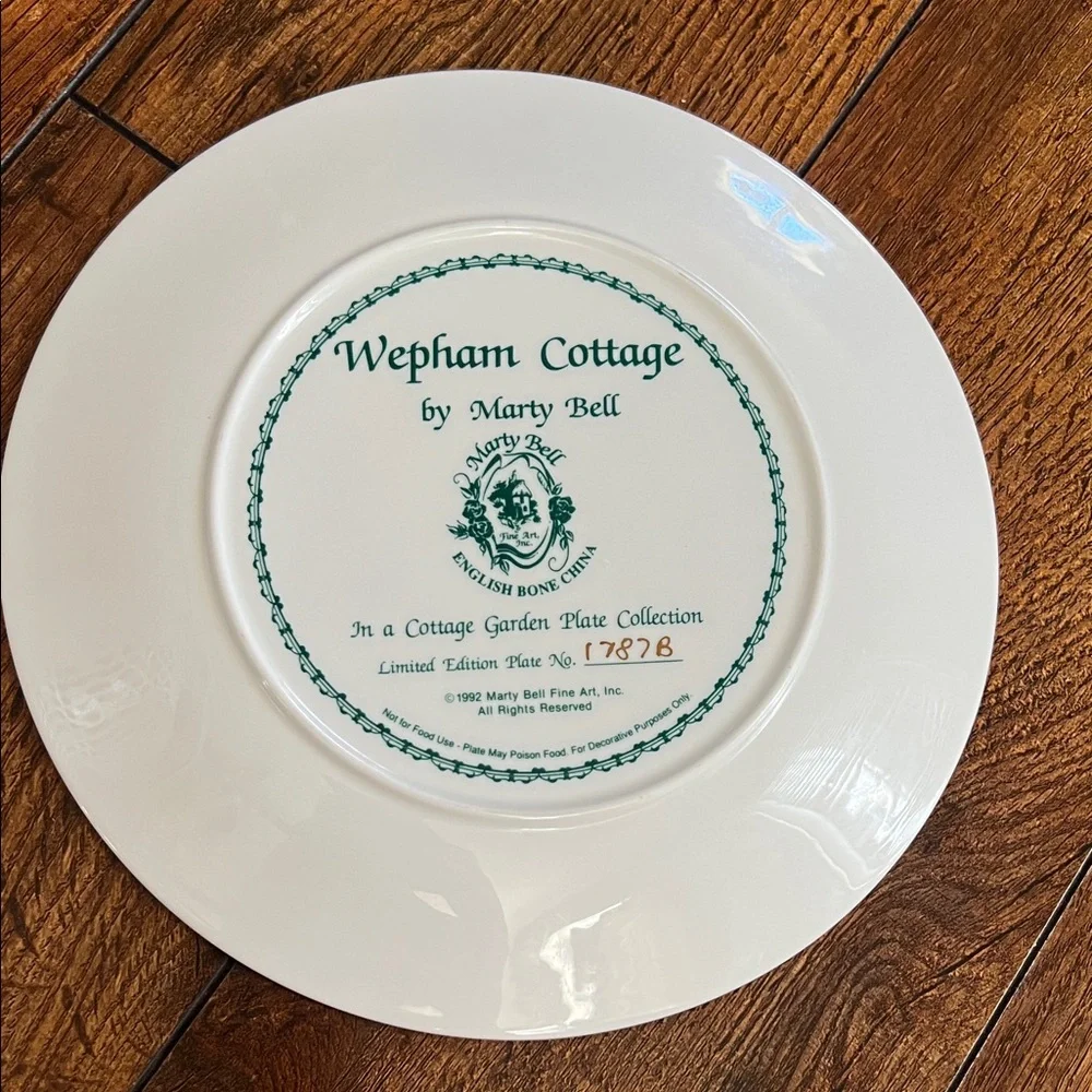 Charming Cottage Wall Art Plate